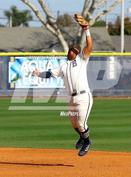 Thumbnail 2 in Mater Dei vs. St. John Bosco photogallery.