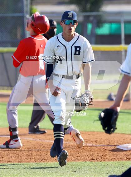 Thumbnail 2 in Mater Dei vs. St. John Bosco photogallery.