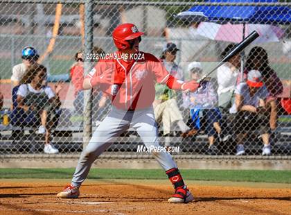 Thumbnail 3 in Mater Dei vs. St. John Bosco photogallery.