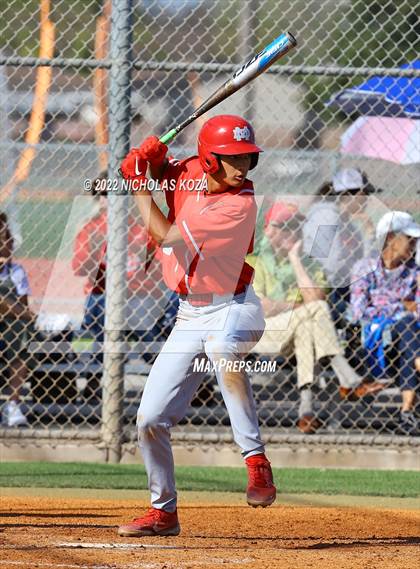 Thumbnail 3 in Mater Dei vs. St. John Bosco photogallery.