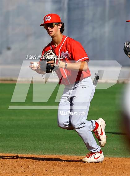 Thumbnail 1 in Mater Dei vs. St. John Bosco photogallery.