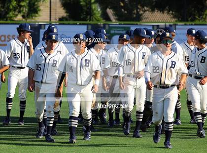 Thumbnail 1 in Mater Dei vs. St. John Bosco photogallery.