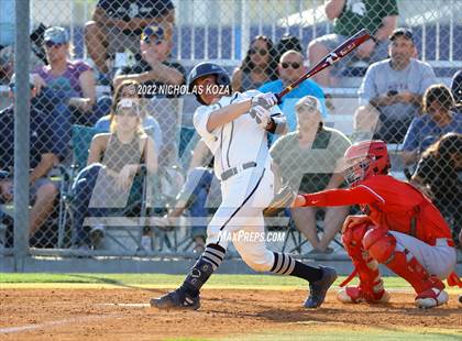 Thumbnail 3 in Mater Dei vs. St. John Bosco photogallery.