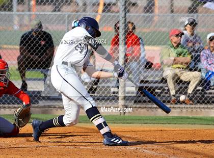 Thumbnail 2 in Mater Dei vs. St. John Bosco photogallery.