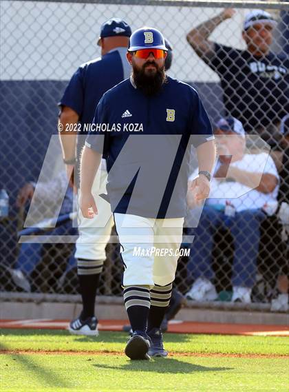 Thumbnail 1 in Mater Dei vs. St. John Bosco photogallery.