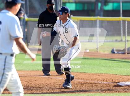 Thumbnail 3 in Mater Dei vs. St. John Bosco photogallery.
