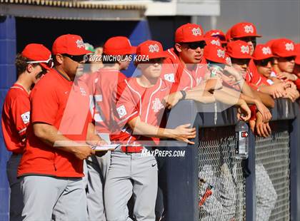 Thumbnail 3 in Mater Dei vs. St. John Bosco photogallery.