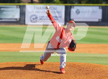 Thumbnail 2 in Mater Dei vs. St. John Bosco photogallery.