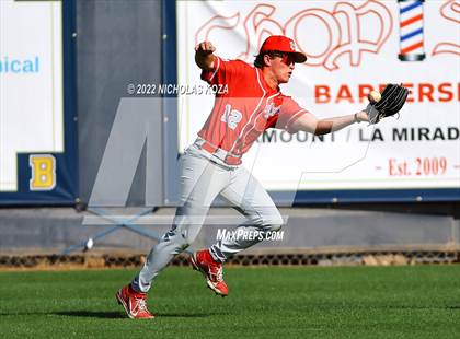 Thumbnail 1 in Mater Dei vs. St. John Bosco photogallery.