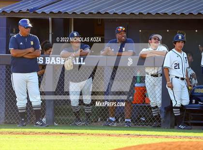 Thumbnail 2 in Mater Dei vs. St. John Bosco photogallery.