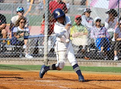Thumbnail 3 in Mater Dei vs. St. John Bosco photogallery.