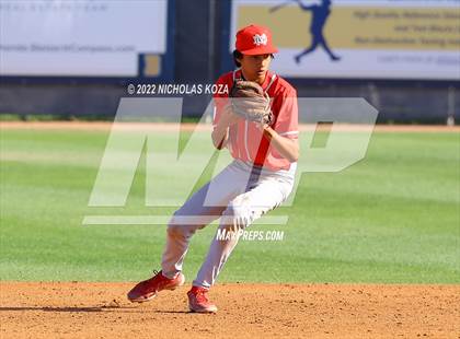 Thumbnail 3 in Mater Dei vs. St. John Bosco photogallery.
