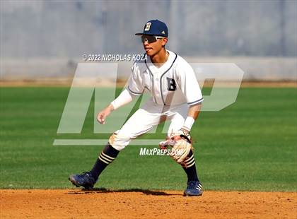 Thumbnail 2 in Mater Dei vs. St. John Bosco photogallery.