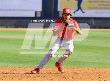 Thumbnail 3 in Mater Dei vs. St. John Bosco photogallery.