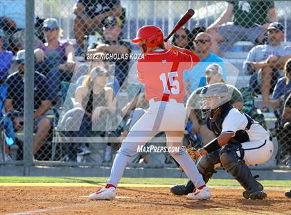 Thumbnail 3 in Mater Dei vs. St. John Bosco photogallery.