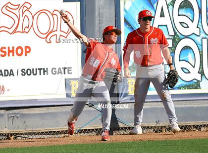 Thumbnail 2 in Mater Dei vs. St. John Bosco photogallery.