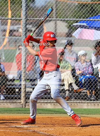 Thumbnail 3 in Mater Dei vs. St. John Bosco photogallery.