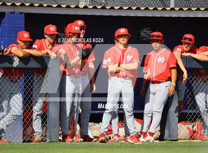 Thumbnail 2 in Mater Dei vs. St. John Bosco photogallery.