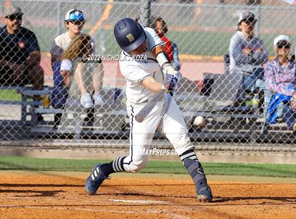 Thumbnail 3 in Mater Dei vs. St. John Bosco photogallery.