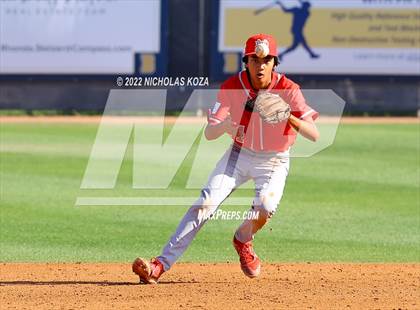 Thumbnail 2 in Mater Dei vs. St. John Bosco photogallery.