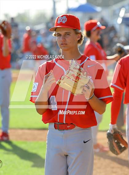 Thumbnail 3 in Mater Dei vs. St. John Bosco photogallery.