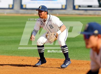 Thumbnail 3 in Mater Dei vs. St. John Bosco photogallery.