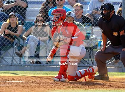 Thumbnail 2 in Mater Dei vs. St. John Bosco photogallery.