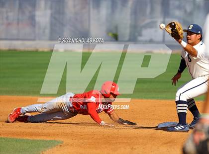 Thumbnail 3 in Mater Dei vs. St. John Bosco photogallery.