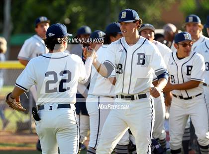 Thumbnail 1 in Mater Dei vs. St. John Bosco photogallery.