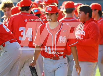 Thumbnail 3 in Mater Dei vs. St. John Bosco photogallery.