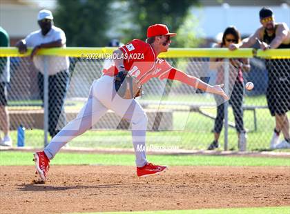 Thumbnail 2 in Mater Dei vs. St. John Bosco photogallery.