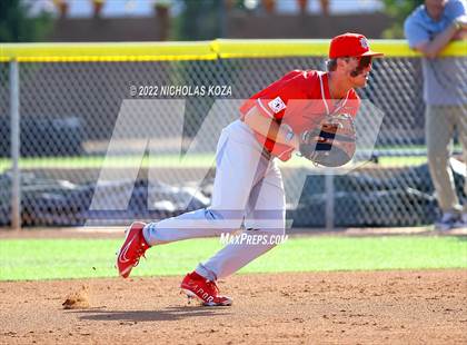 Thumbnail 3 in Mater Dei vs. St. John Bosco photogallery.
