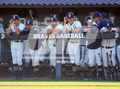 Thumbnail 1 in Mater Dei vs. St. John Bosco photogallery.