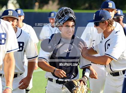 Thumbnail 3 in Mater Dei vs. St. John Bosco photogallery.