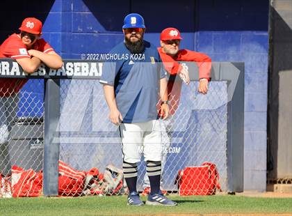 Thumbnail 2 in Mater Dei vs. St. John Bosco photogallery.