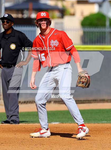 Thumbnail 2 in Mater Dei vs. St. John Bosco photogallery.