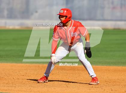 Thumbnail 3 in Mater Dei vs. St. John Bosco photogallery.