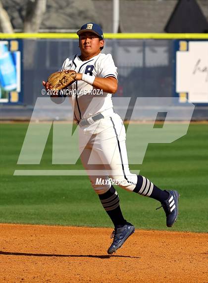 Thumbnail 2 in Mater Dei vs. St. John Bosco photogallery.