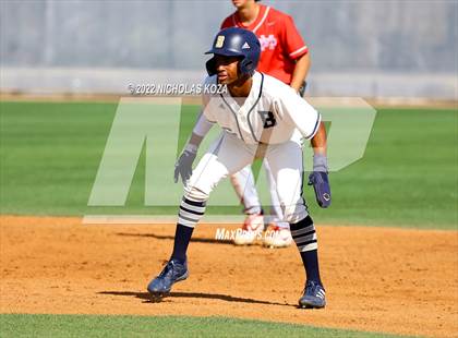 Thumbnail 2 in Mater Dei vs. St. John Bosco photogallery.