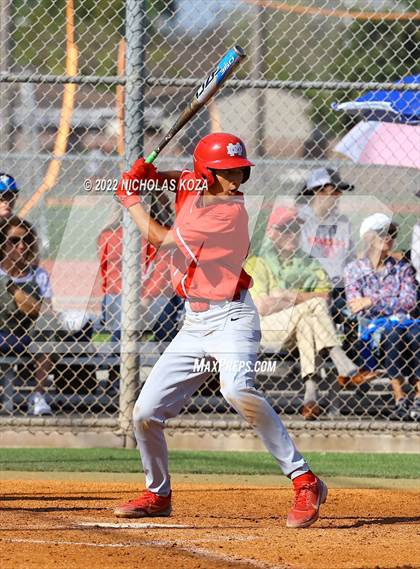 Thumbnail 2 in Mater Dei vs. St. John Bosco photogallery.