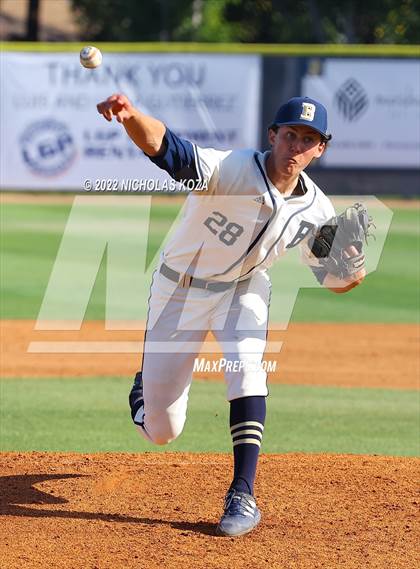Thumbnail 2 in Mater Dei vs. St. John Bosco photogallery.