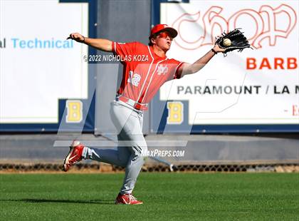 Thumbnail 2 in Mater Dei vs. St. John Bosco photogallery.