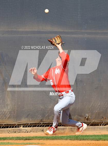 Thumbnail 2 in Mater Dei vs. St. John Bosco photogallery.