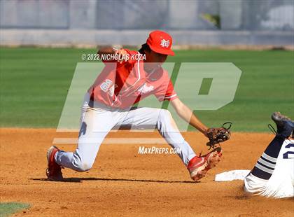 Thumbnail 2 in Mater Dei vs. St. John Bosco photogallery.