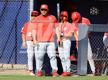 Thumbnail 1 in Mater Dei vs. St. John Bosco photogallery.