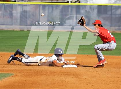 Thumbnail 2 in Mater Dei vs. St. John Bosco photogallery.