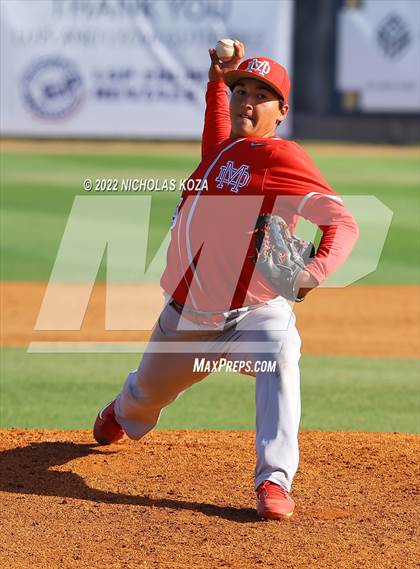 Thumbnail 1 in Mater Dei vs. St. John Bosco photogallery.