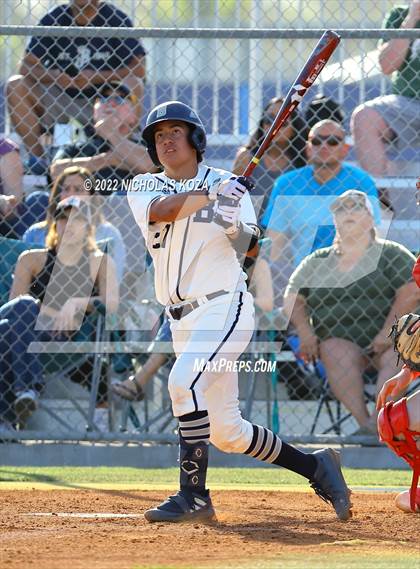 Thumbnail 2 in Mater Dei vs. St. John Bosco photogallery.