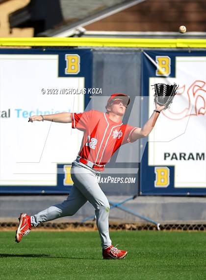 Thumbnail 3 in Mater Dei vs. St. John Bosco photogallery.