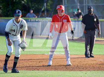 Thumbnail 1 in Mater Dei vs. St. John Bosco photogallery.